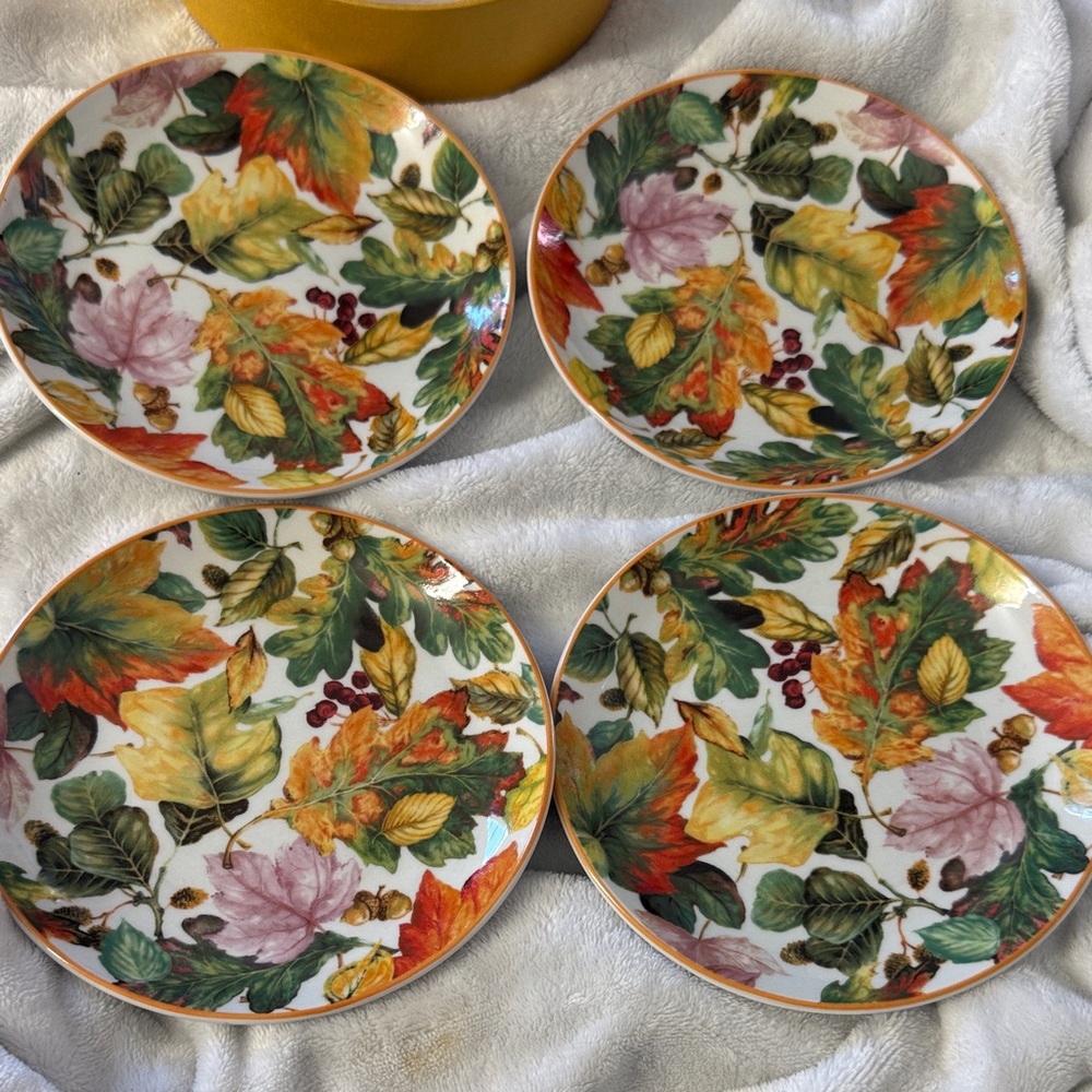 Pamela Gladding Santa Barbara Canapé Plates 4 In Case